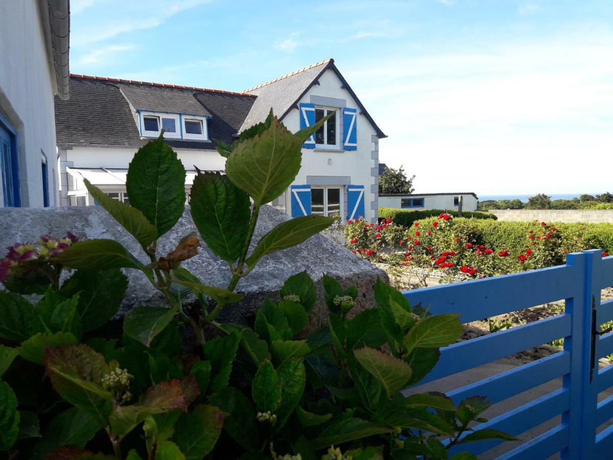 Maison De Bord De Mer A Keriec Villa Trélévern Exteriör bild