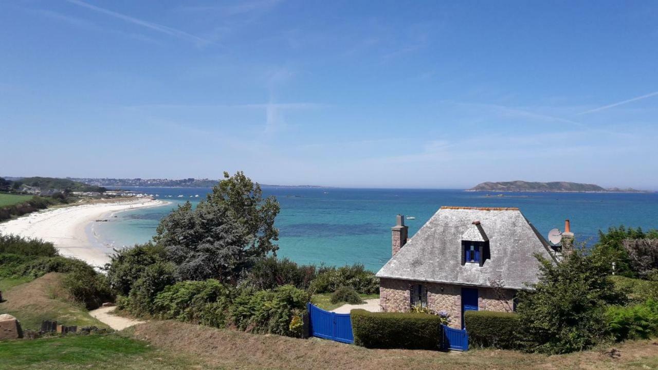 Maison De Bord De Mer A Keriec Villa Trélévern Exteriör bild