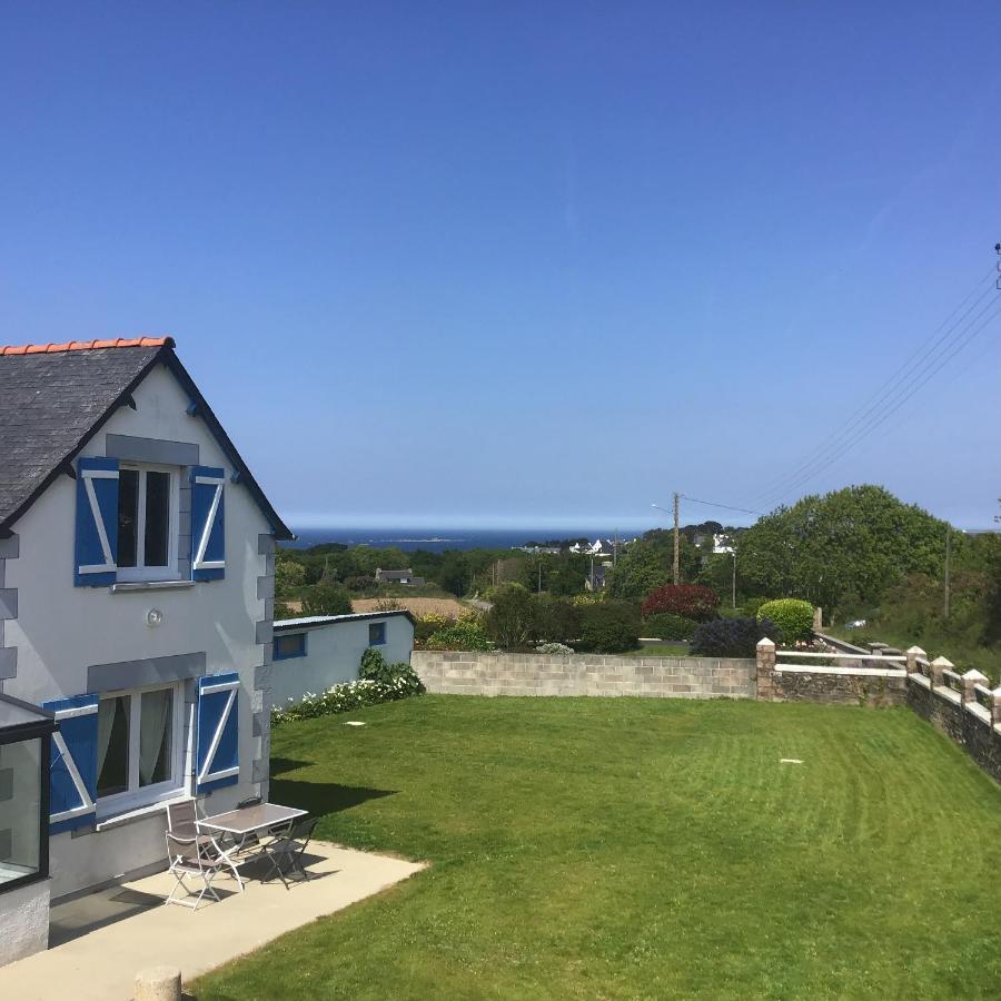 Maison De Bord De Mer A Keriec Villa Trélévern Exteriör bild